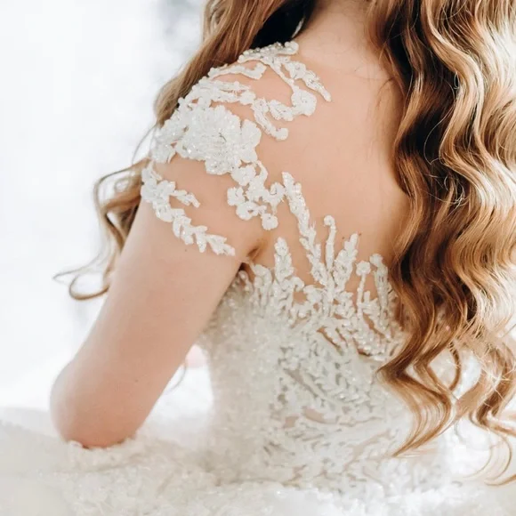 Custom European wedding dress!